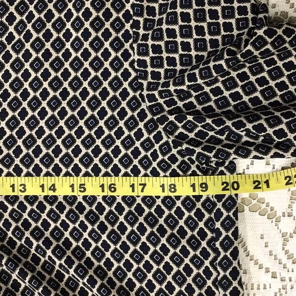 Max Cocos blue and white design tunic blouse - Picture 5 of 11